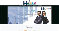 Desktop Screenshot of haloku.com