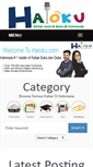 Mobile Screenshot of haloku.com